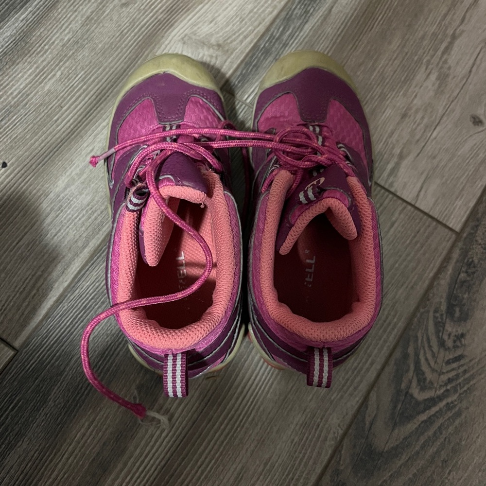 Merrell Kids Pink and Purple Hiking Sneakers